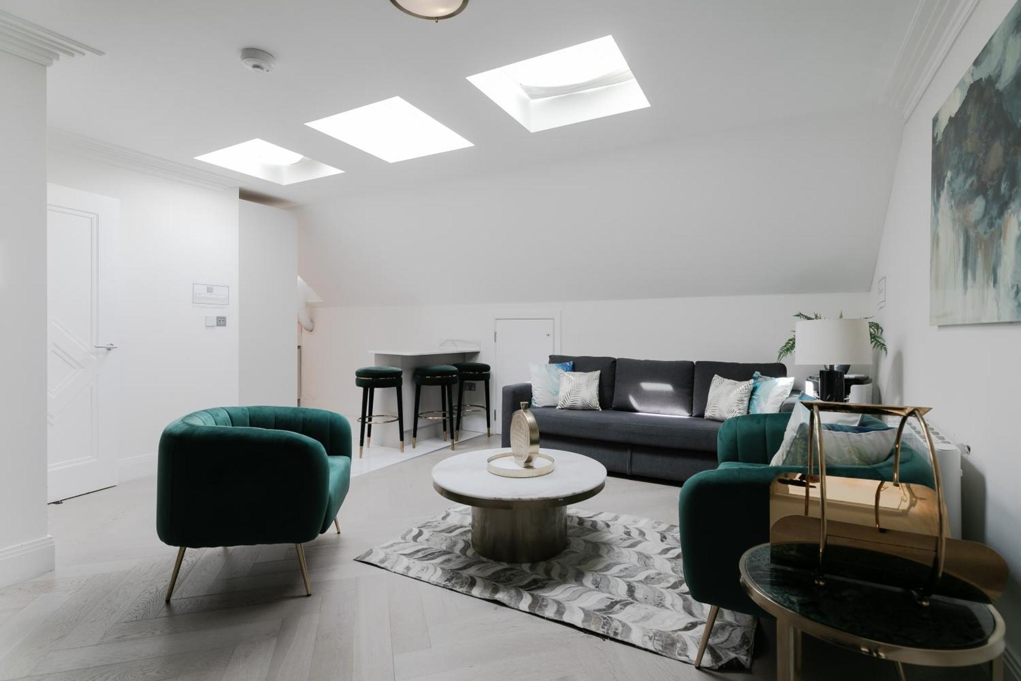 Modern Apartments Near Harrods And The Science Museum Londres Quarto foto